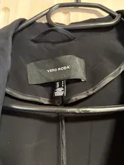 Vorschaubild 2 von Trenchcoat Damen Mantel Gr. 36/S Schwarz Klassisch