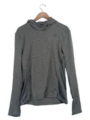 Vorschaubild 1 von Herren Kapuzenpullover Grau Gr. M Sport Hoodie Polyester