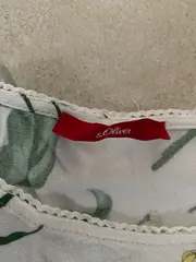 Vorschaubild 3 von Damen T-Shirt 36/S Blumenmuster Cold Shoulder Mehrfarbig Freizeit