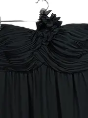 Vorschaubild 5 von Abendkleid Midikleid Elegant Raffungen Applikationen Schwarz 38 M