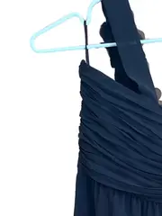 Vorschaubild 6 von Abendkleid Midikleid Elegant Raffungen Applikationen Schwarz 38 M