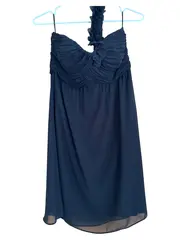 Vorschaubild 1 von Abendkleid Midikleid Elegant Raffungen Applikationen Schwarz 38 M