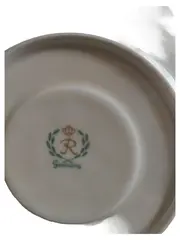 Vorschaubild 3 von Unterteller Elegant Weiß Porzellan Untertasse