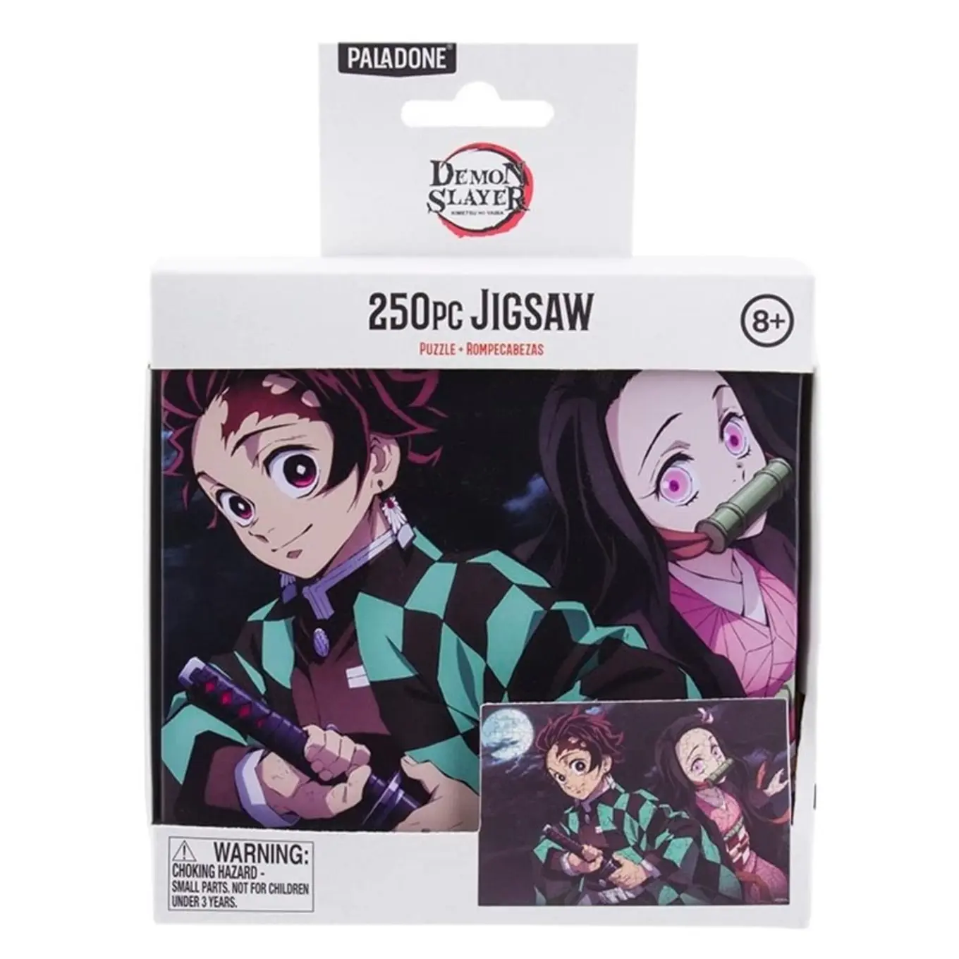 PALADONE Demon Slayer 250 Teile Puzzle Tanjiro Nezuko Anime Kimetsu no Yaiba