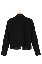 Vorschaubild 2 von Damen Blazer Schwarz Gr. 36/S Elegant Business Reißverschluss