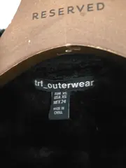 Vorschaubild 6 von TRF Bikerjacke Damen XS Lammfelloptik Schwarz gefüttert Kunstleder