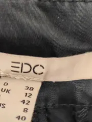 Vorschaubild 4 von Stoffhose Damen Gr. 38 Petrol Leinen Lyocell Casual