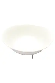 Vorschaubild 1 von Servierschüssel Porzellan Weiß Elegant 20 cm Salatschüssel