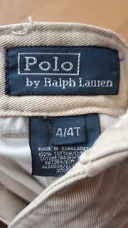 Vorschaubild 4 von Kinder Cargo Shorts Beige Gr. 104 Baumwolle