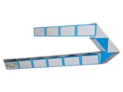 Vorschaubild 2 von Zauberschlange Magic Snake Puzzle Blau Weiß Knobelspiel Geduldspiel