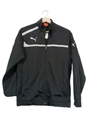 Vorschaubild 1 von Trainingsjacke Kinder Gr. 164 Schwarz Weiß Sportjacke