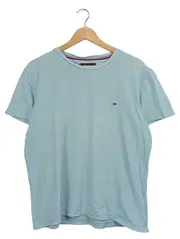 Vorschaubild 1 von Herren T-Shirt Gr. 40 Blau Casual Baumwolle