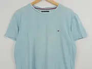 Vorschaubild 5 von Herren T-Shirt Gr. 40 Blau Casual Baumwolle