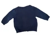 Vorschaubild 2 von Baby Strickjacke Mädchen Junge Gr. 56 Blau Basic