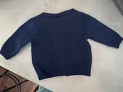 Vorschaubild 5 von Baby Strickjacke Mädchen Junge Gr. 56 Blau Basic