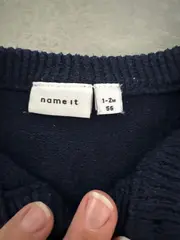 Vorschaubild 8 von Baby Strickjacke Mädchen Junge Gr. 56 Blau Basic