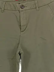 Vorschaubild 3 von Damen Stoffhose Gr. 38 Oliv Casual
