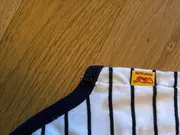 Vorschaubild 5 von Baby Body gestreift Gr. 62 Mehrfarbig mit Teddy-Applikation