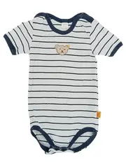 Vorschaubild 1 von Baby Body gestreift Gr. 62 Mehrfarbig mit Teddy-Applikation