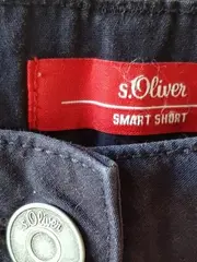 Vorschaubild 4 von SMART SHORT Damen Cargo Shorts Blau Gr. 38 Casual Uni Knopf