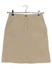 Vorschaubild 1 von Damen Minirock Gr. 34/XS Beige Casual