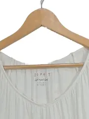 Vorschaubild 3 von Damen T-Shirt Gr. 34/XS Weiß Casual