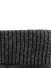 Vorschaubild 3 von Damen Stiefeletten Grau Leder Strickbund Reißverschluss Gr. 40