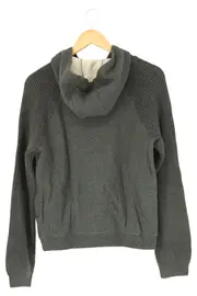 Vorschaubild 2 von Sweatjacke Kinder Jungen Gr. 164 Grau Kapuze Reißverschluss Casual Sportlich