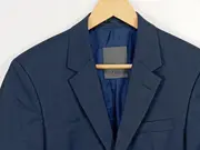 Vorschaubild 2 von Herren Sakko Business Blau Gr. 44/XS Uni Knopf Langarm