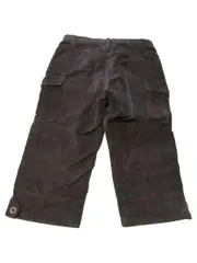 Vorschaubild 2 von Cargohose Mädchen 138/140 Braun Cord 3/4 Hose Capri
