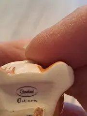 Vorschaubild 3 von Ostern Hase Dekofigur Porzellan Mehrfarbig 5 cm