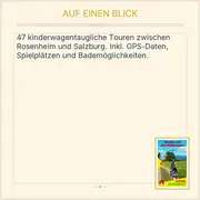 Vorschaubild 2 von Rother Wanderbuch Kinderwagen Inntal Chiemgau Berchtesgaden 47 Touren Kohwagner