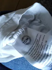Vorschaubild 5 von TCM Mädchen T-Shirt Gr.128 Weiß Kurzarm Baumwolle mit Knopf Schriftzug