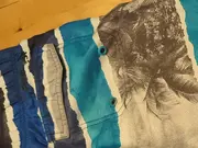 Vorschaubild 3 von Badeshorts Kinder Gr. 128 Mehrfarbig Maritim Streifen Palmen