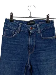 Vorschaubild 3 von Damen Mom Jeans Hose Gr. 34/XS Blau Casual