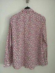 Vorschaubild 2 von Damen Hemdbluse Gr. 40 L Mehrfarbig Gemustert Casual Baumwolle