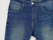 Vorschaubild 3 von Herren Jeans Shorts Blau Gr. W34 L Casual Denim Kurze Hose