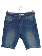 Vorschaubild 1 von Herren Jeans Shorts Blau Gr. W34 L Casual Denim Kurze Hose