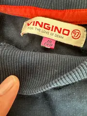 Vorschaubild 5 von Kinder Sweatshirt Blau Gr. 140 Jungen Mädchen Casual Logo