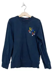 Vorschaubild 1 von Kinder Sweatshirt Blau Gr. 140 Jungen Mädchen Casual Logo