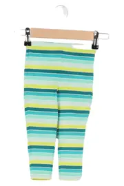 Vorschaubild 1 von Kinder Leggings Gr. 80/86 Mehrfarbig Gestreift Casual Baumwolle
