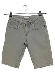 Vorschaubild 1 von Lazlo Short Jeans Shorts Kinder Grau Gr. 146 Baumwolle Freizeit