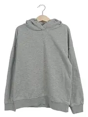 Vorschaubild 1 von Kinder Kapuzenpullover Hoodie Gr. 134x140 Grau Casual