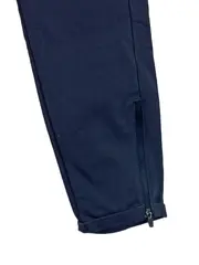 Vorschaubild 2 von Herren Stoffhose Modern Blau Gr. M Reißverschluss-Details
