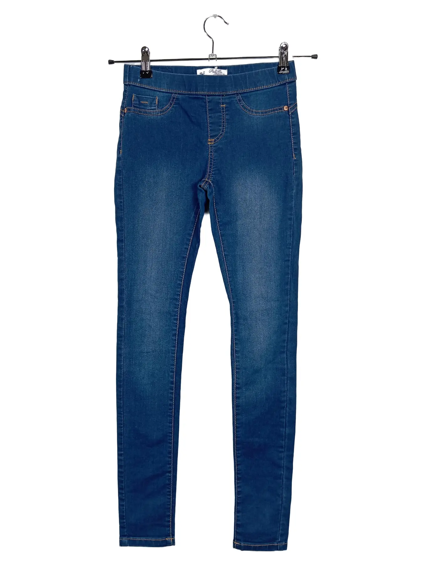 CLOCKHOUSE Damen Jeans Skinny Fit Jeggings Gr. 34 Blau Casual