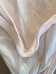 Vorschaubild 4 von Baby Body Mädchen Gr. 68 Rosa Lochmuster Baumwolle Träger