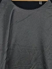 Vorschaubild 2 von Damen Langarmshirt Gr. M Schwarz Gepunktet 3/4-Arm Casual