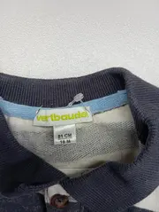 Vorschaubild 3 von Kinder Sweatshirt Gr. 80 Blau gestreift Langarm Casual