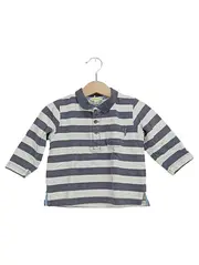Vorschaubild 1 von Kinder Sweatshirt Gr. 80 Blau gestreift Langarm Casual
