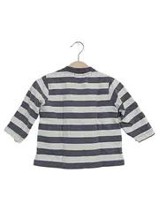 Vorschaubild 2 von Kinder Sweatshirt Gr. 80 Blau gestreift Langarm Casual